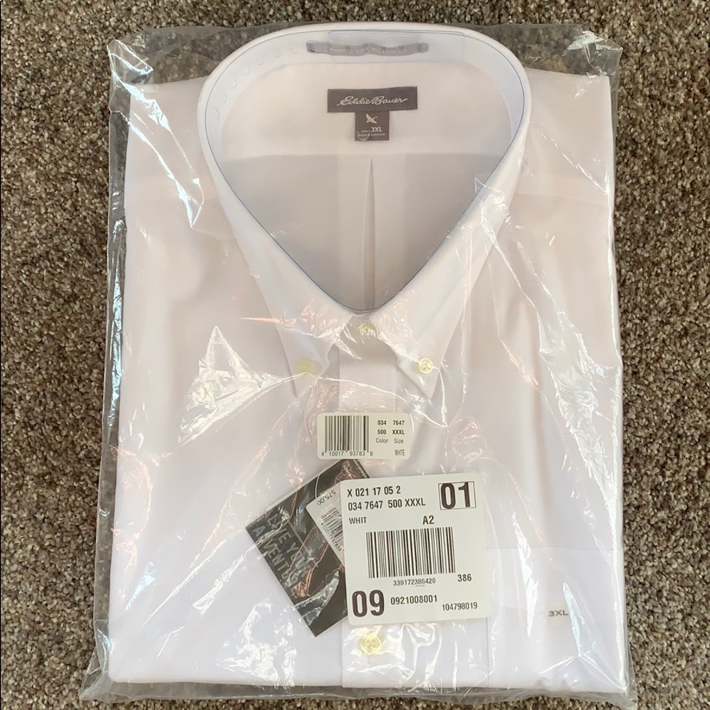 NWT Men’s Eddie Bauer Long Sleeve Oxford